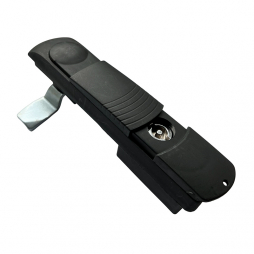 Lock with rotary handle RZ 007-2-1-7, polyamide, ins. double bit, h=0 mm, L=45 mm, for 1 lps, IP65 Lock with rotary handle RZ 007-2-1-7, polyamide, ins. double bit, h=0 mm, L=45 mm, for 1 lps, IP65