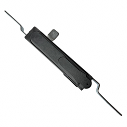 Lock for telecommunications cabinet RZ L925.1.1.1 SW-10845, polyamide, recessed butterfly, h=8 mm, L=45 mm, for 1 lock, with pull-rod mechanism Lock for telecommunications cabinet RZ L925.1.1.1 SW-10845, polyamide, recessed butterfly, h=8 mm, L=45 mm, for 1 lock, with pull-rod mechanism