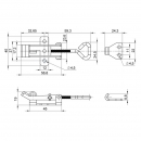 Lever lock RZ 331-3 2